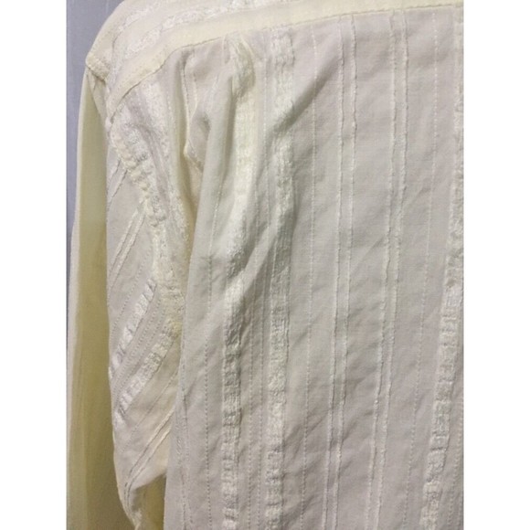 Ben Sherman Men's Shirt Cream Color Dress Casual Button Up Size Large New! - Picture 8 of 11